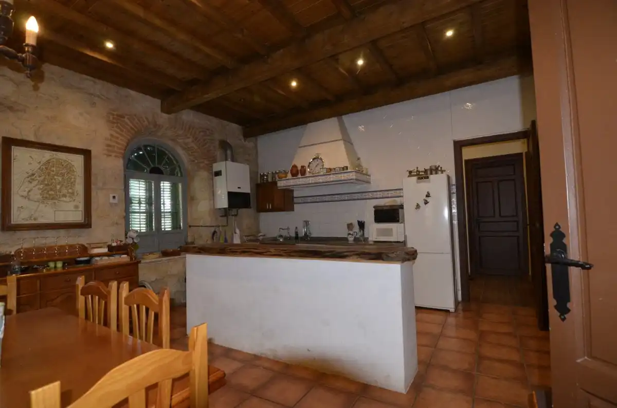 Cocina de Casa o chalet en venta en Valverdón con Trastero y Piscina