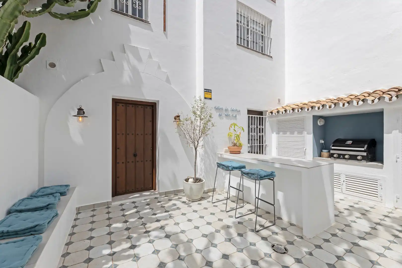 Jardí de Casa adosada en venda en Marbella amb Aire condicionat, Jardí privat i Terrassa