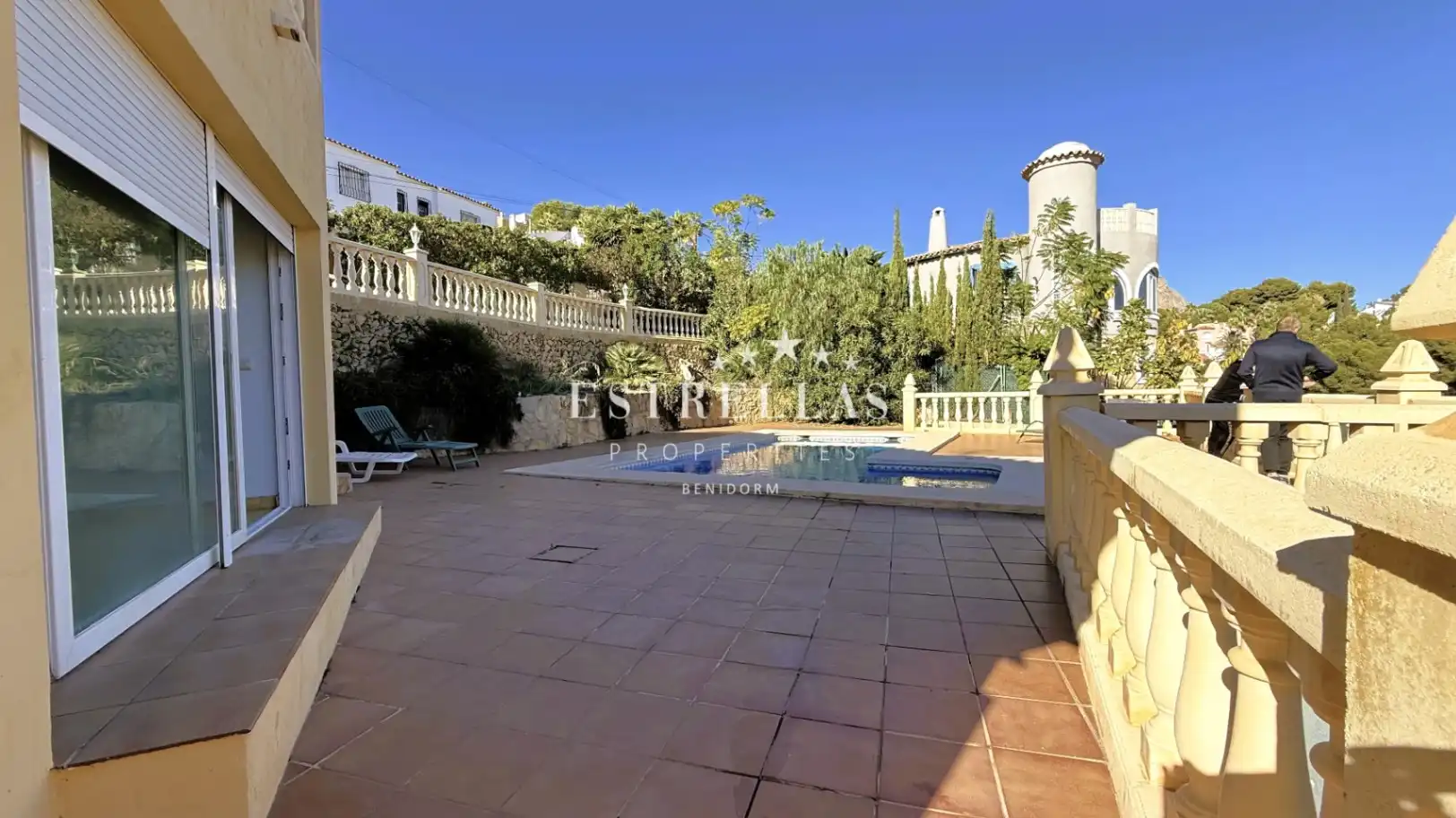 Vista exterior de Casa o chalet en venta en La Nucia con Aire acondicionado, Calefacción y Jardín privado