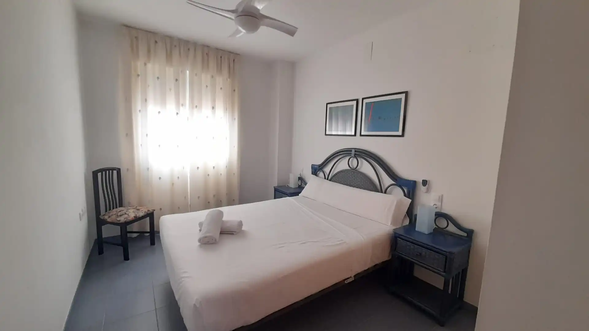 Habitación de Apartamento de alquiler en Oropesa del Mar / Orpesa con Aire acondicionado, Terraza y Amueblado
