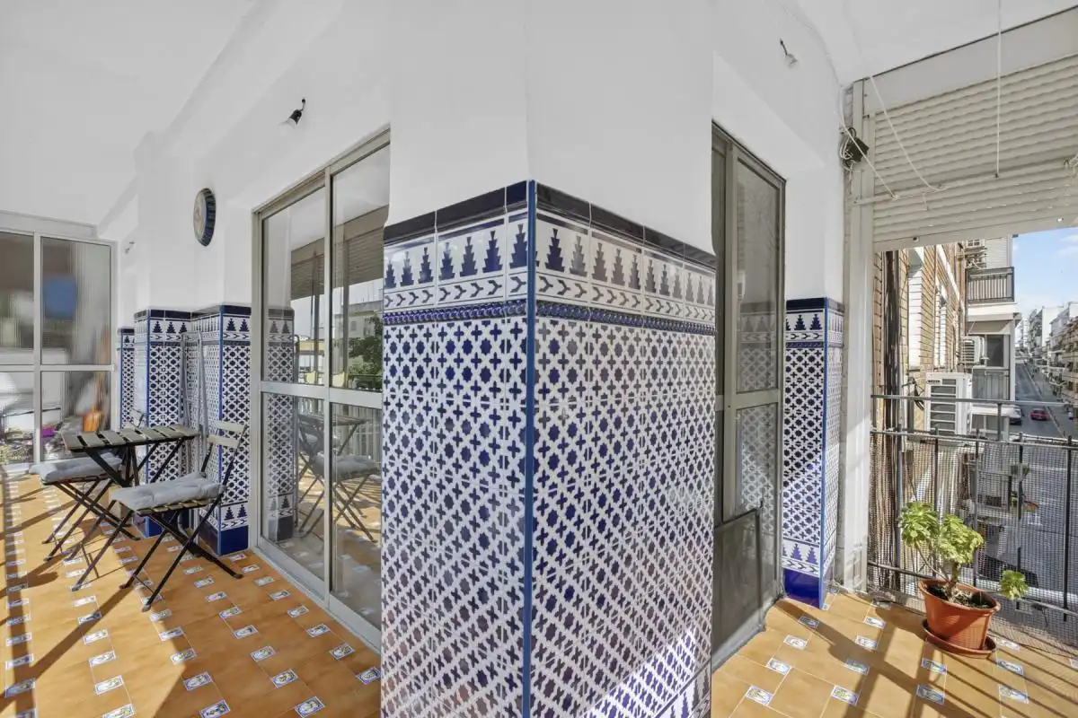 Terrasse von Wohnung zum Verkauf in San Juan de Aznalfarache mit Klimaanlage, Heizung und Terrasse
