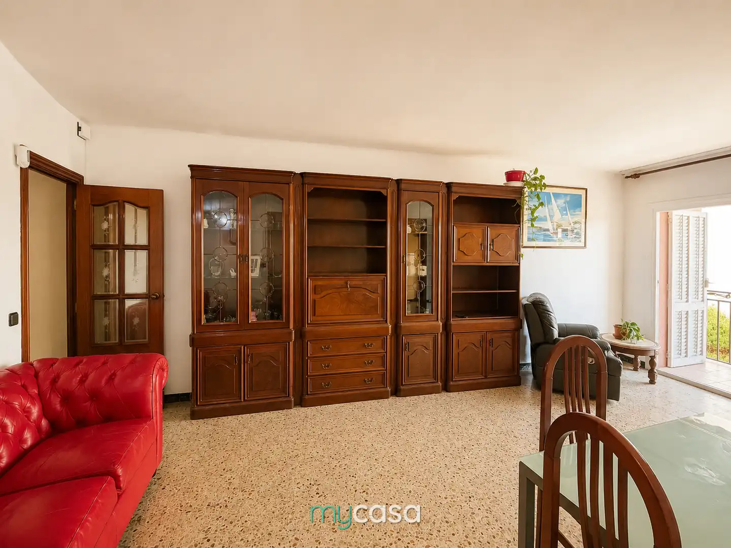 Sala d'estar de Pis en venda en Badalona amb Aire condicionat, Calefacció i Forn