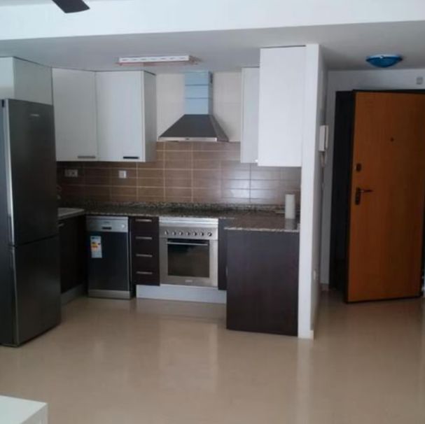 Kitchen of Flat to rent in  Valencia Capital  with Heating, Furnished and Oven