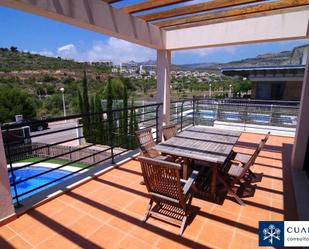 Terrace of House or chalet for sale in Oropesa del Mar / Orpesa  with Air Conditioner and Swimming Pool