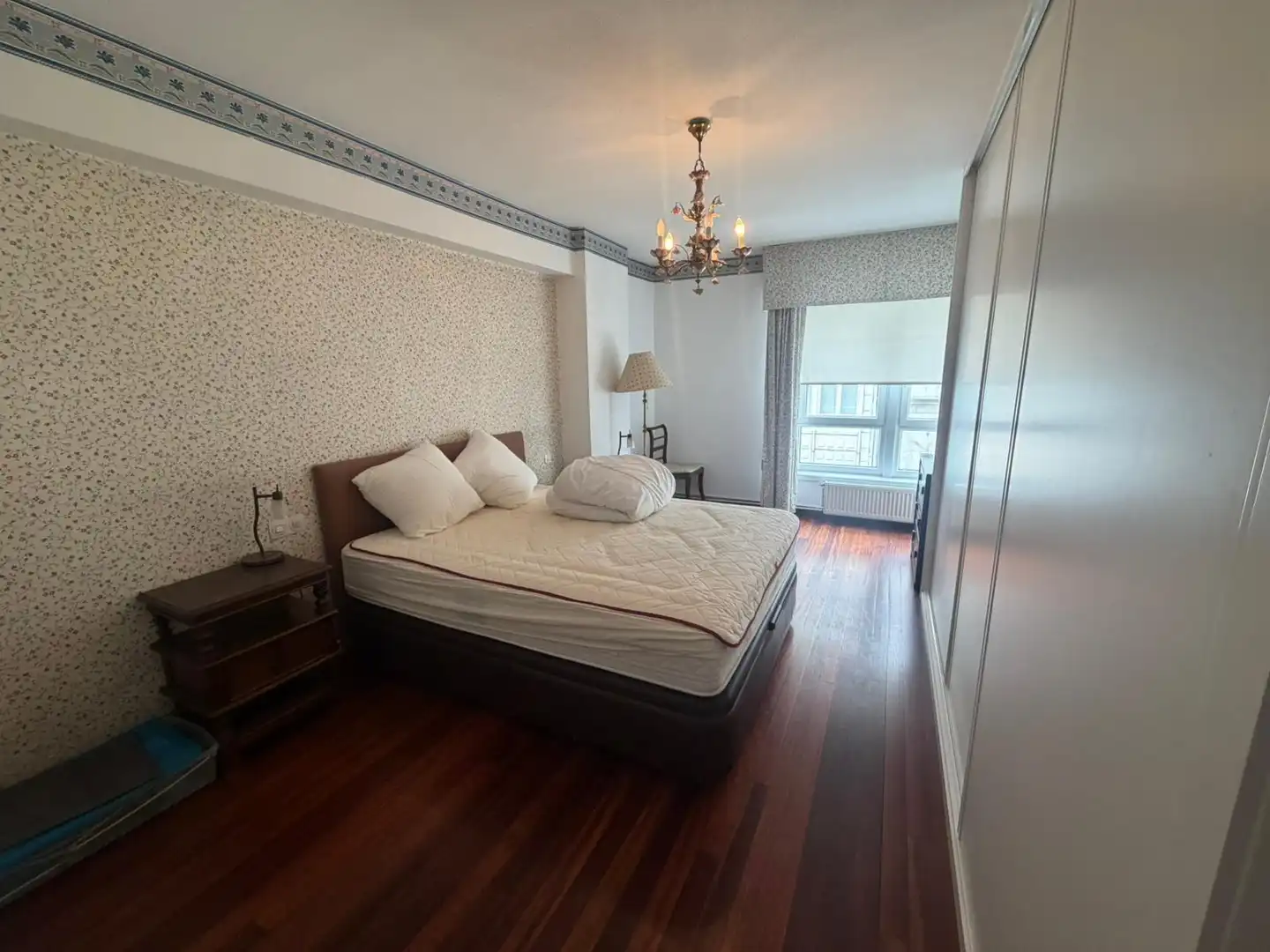 Bedroom of Flat for sale in A Coruña Capital   with Parquet flooring, Furnished and Oven