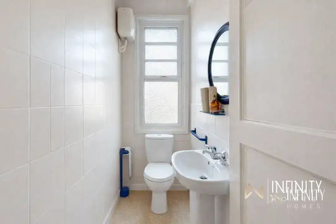 Baño de Piso de alquiler en Bilbao  con Calefacción, Terraza y Balcón