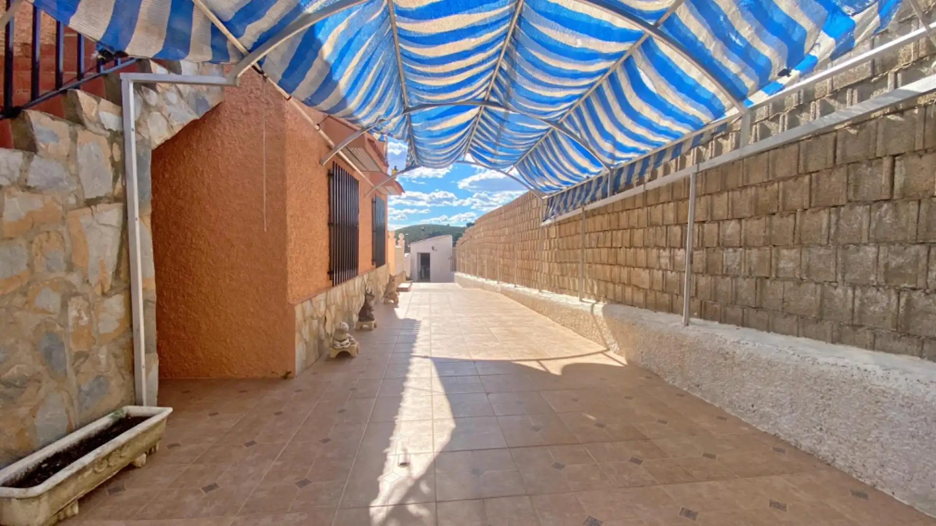 Terrassa de Casa o xalet en venda en Aledo amb Jardí privat, Terrassa i Traster