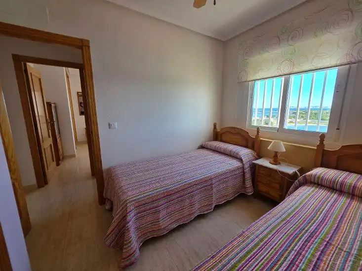 Habitación de Apartamento en venta en La Manga del Mar Menor con Terraza, Amueblado y Balcón