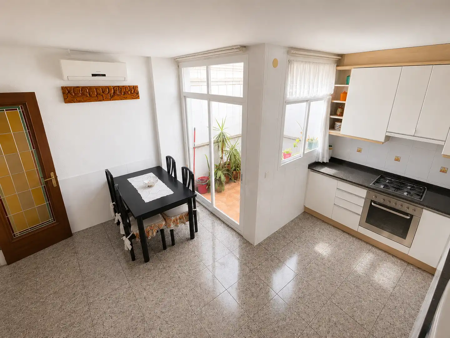 Cuina de Dúplex en venda en Badalona amb Aire condicionat, Calefacció i Terrassa