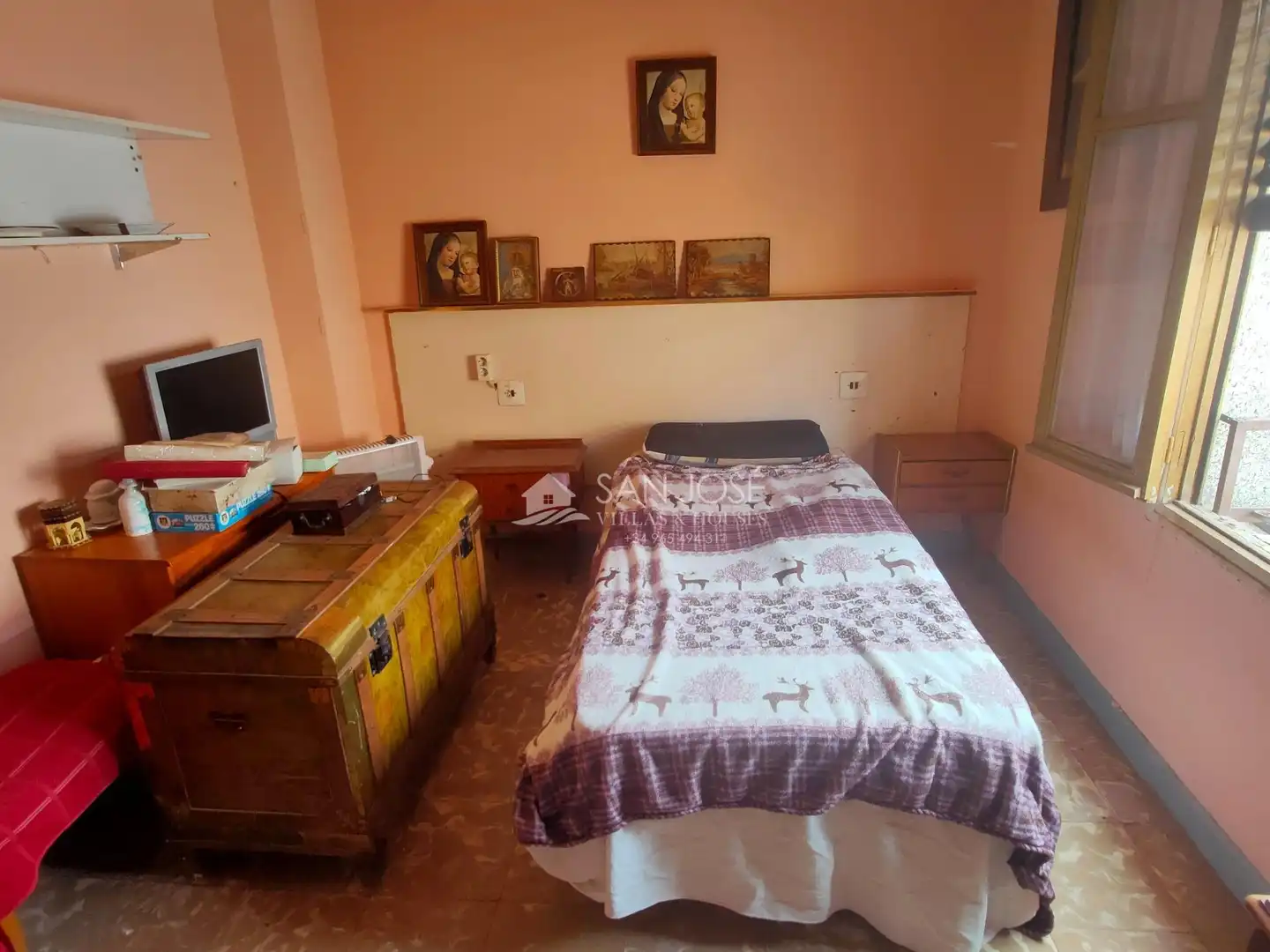 Bedroom of Houses for sale in Aspe  with Heating and Terrace