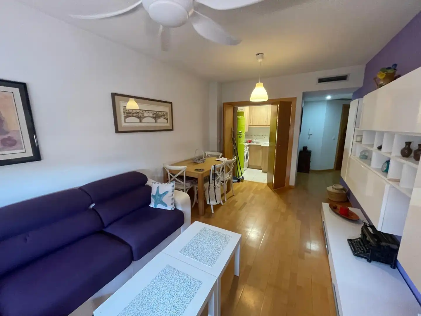 Wohnzimmer von Wohnung zum Verkauf in Águilas mit Klimaanlage, Privatgarten und Terrasse