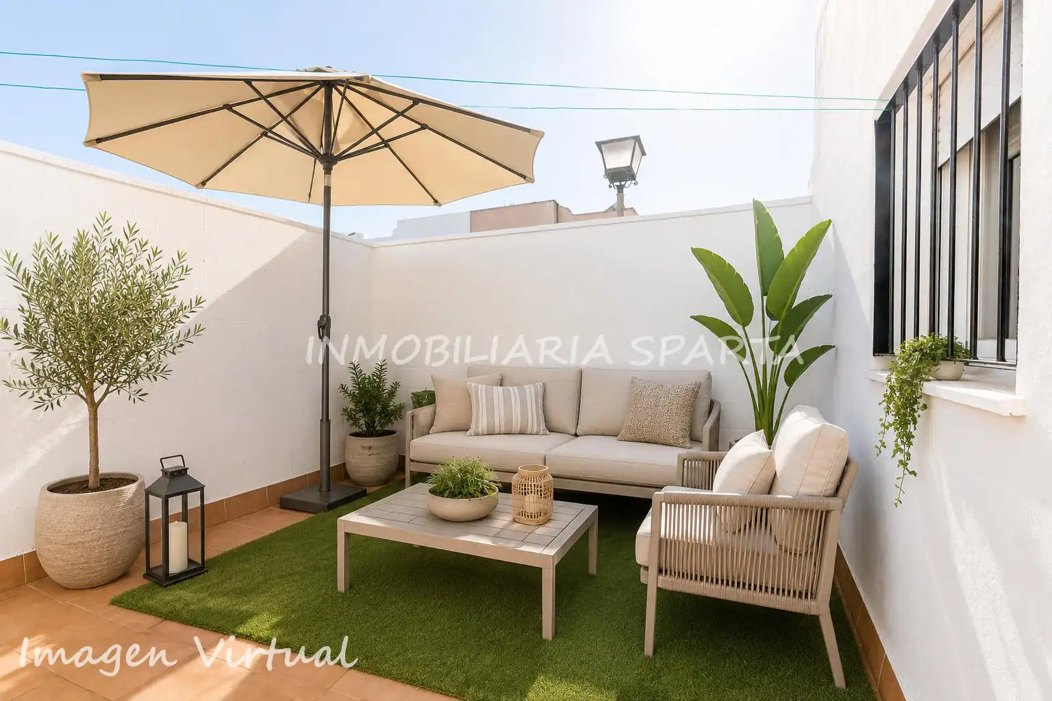 Terrace of Detached homes for sale in Benacazón  with Air Conditioner, Heating and Oven