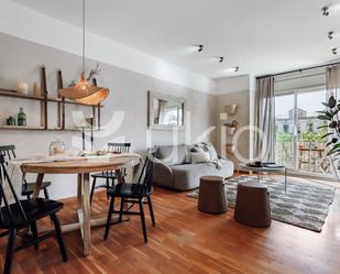 Living room of Apartment to rent in  Barcelona Capital  with Air Conditioner, Heating and Private garden