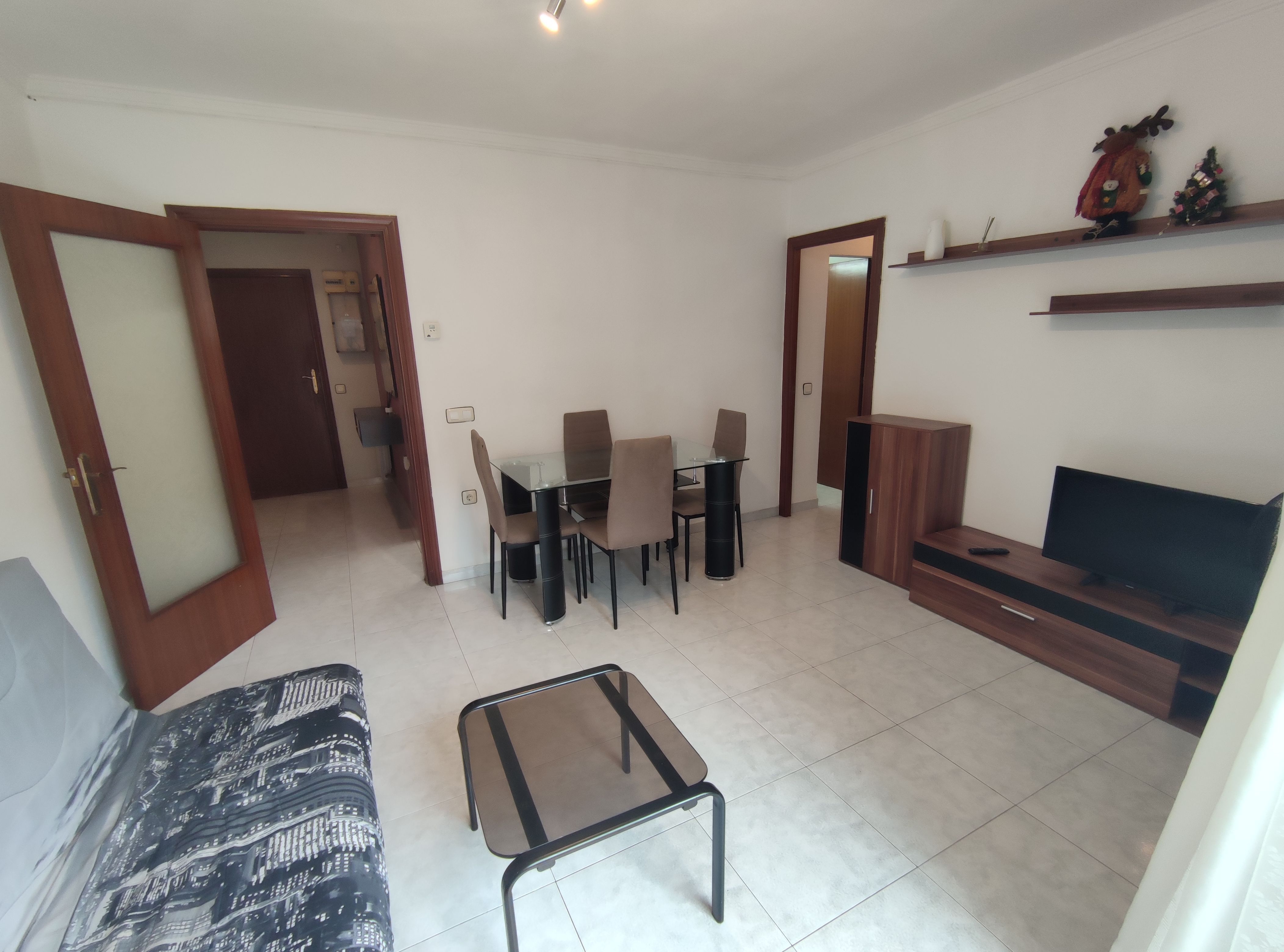 Living room of Flat to rent in  Lleida Capital  with Heating, Furnished and Oven