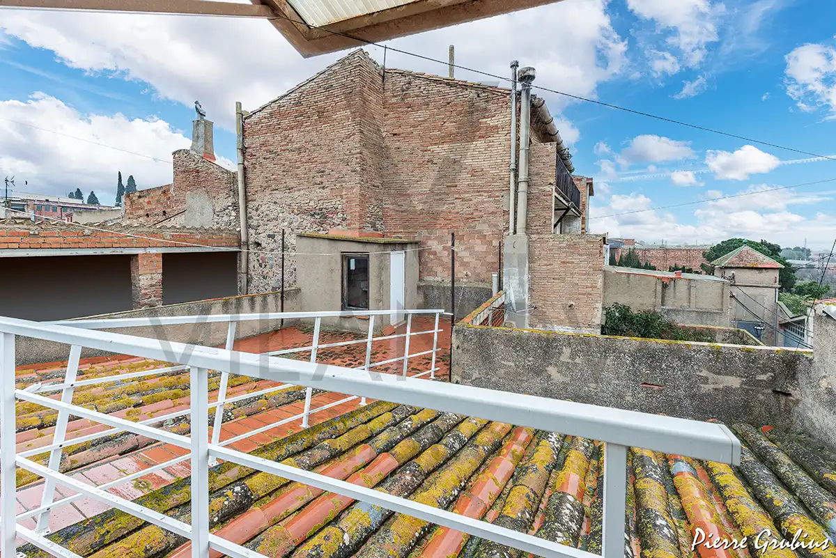 Vista exterior de Casa adosada en venda en Alforja amb Calefacció, Jardí privat i Terrassa