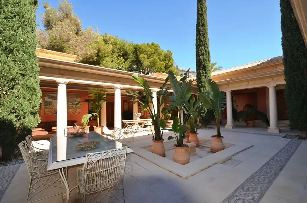 Terraza de Casa o chalet en venta en Altea con Aire acondicionado, Jardín privado y Terraza