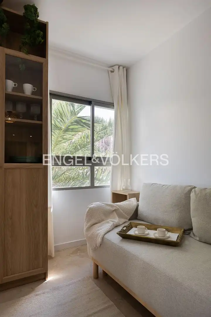 Terrasse von Wohnung zur Miete in Valencia mit Klimaanlage, Heizung und Möbliert
