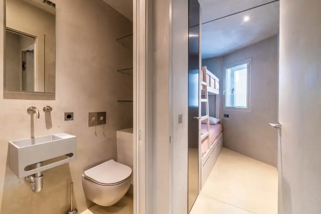 Baño de Finca rústica en venta en L'Alcúdia con Aire acondicionado, Calefacción y Terraza