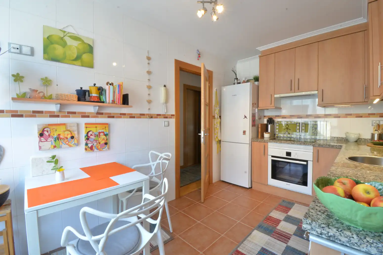 Cocina de Casa adosada en venta en Morcín con Calefacción, Jardín privado y Terraza
