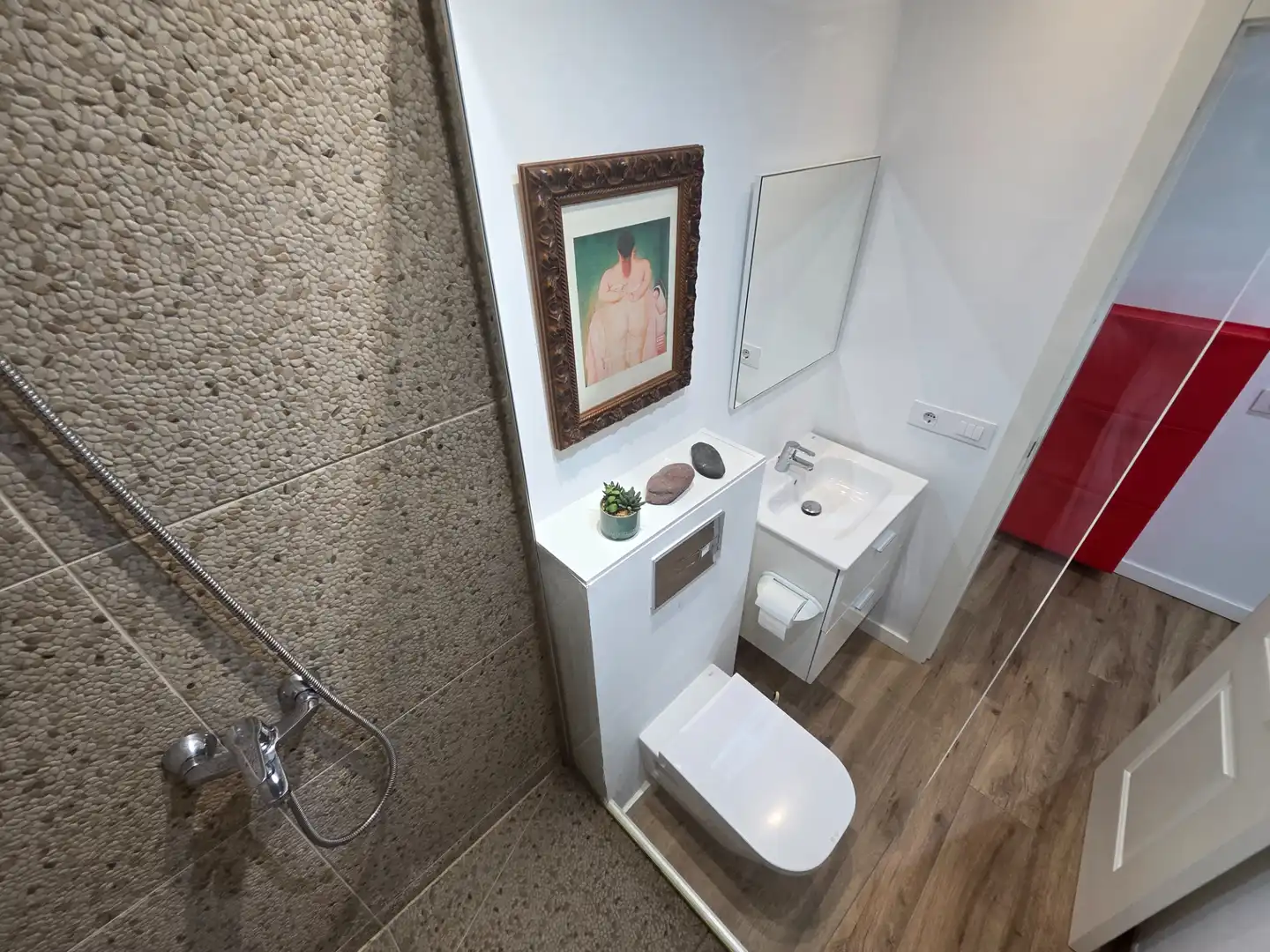 Bathroom of Flat for rent in Las Palmas de Gran Canaria  with Storage room, Furnished and Washing machine