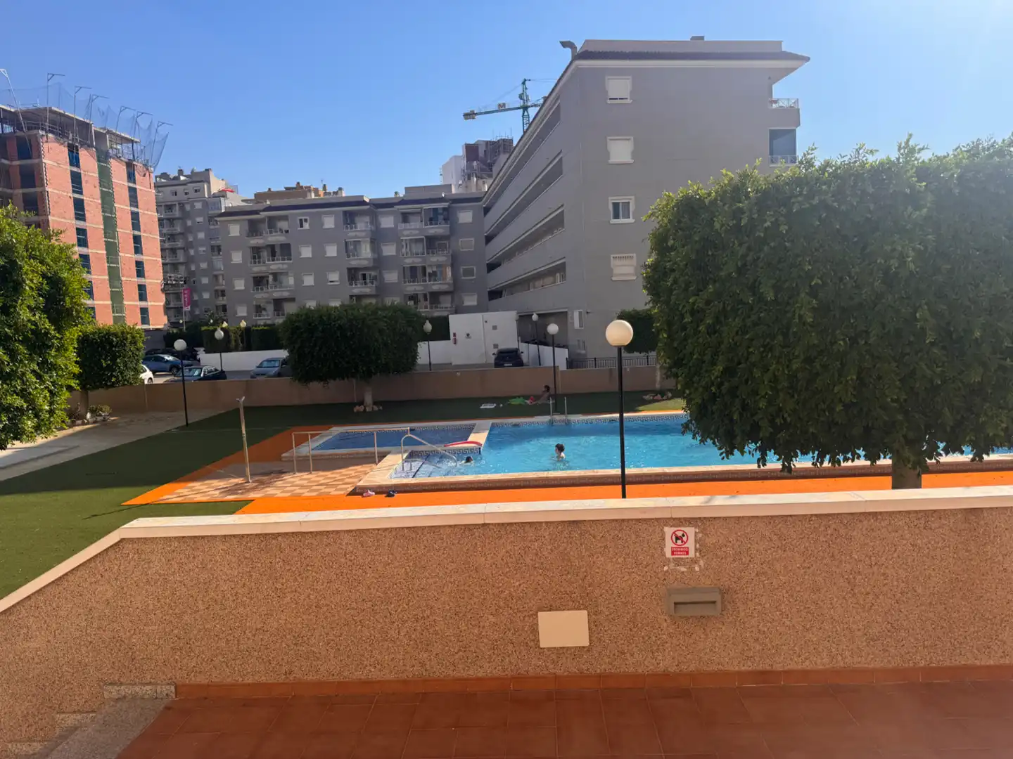 Piscina de Piso de alquiler en Guardamar del Segura con Aire acondicionado, Calefacción y Terraza