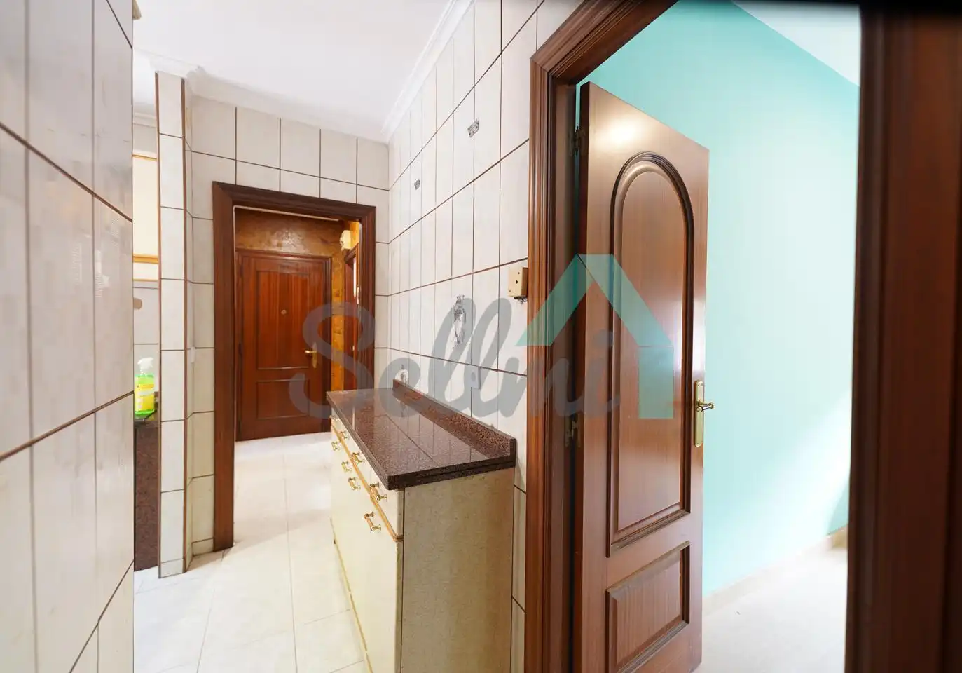 Cocina de Piso de alquiler en Aller