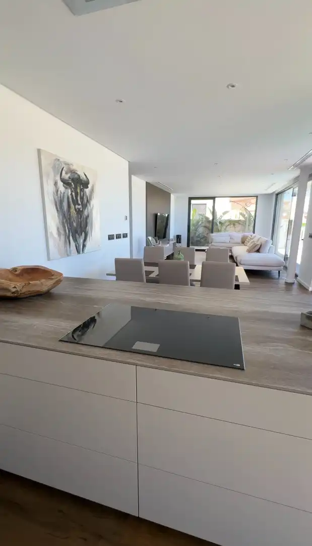 Comedor de Casa o chalet en venta en Pilar de la Horadada con Aire acondicionado, Jardín privado y Terraza