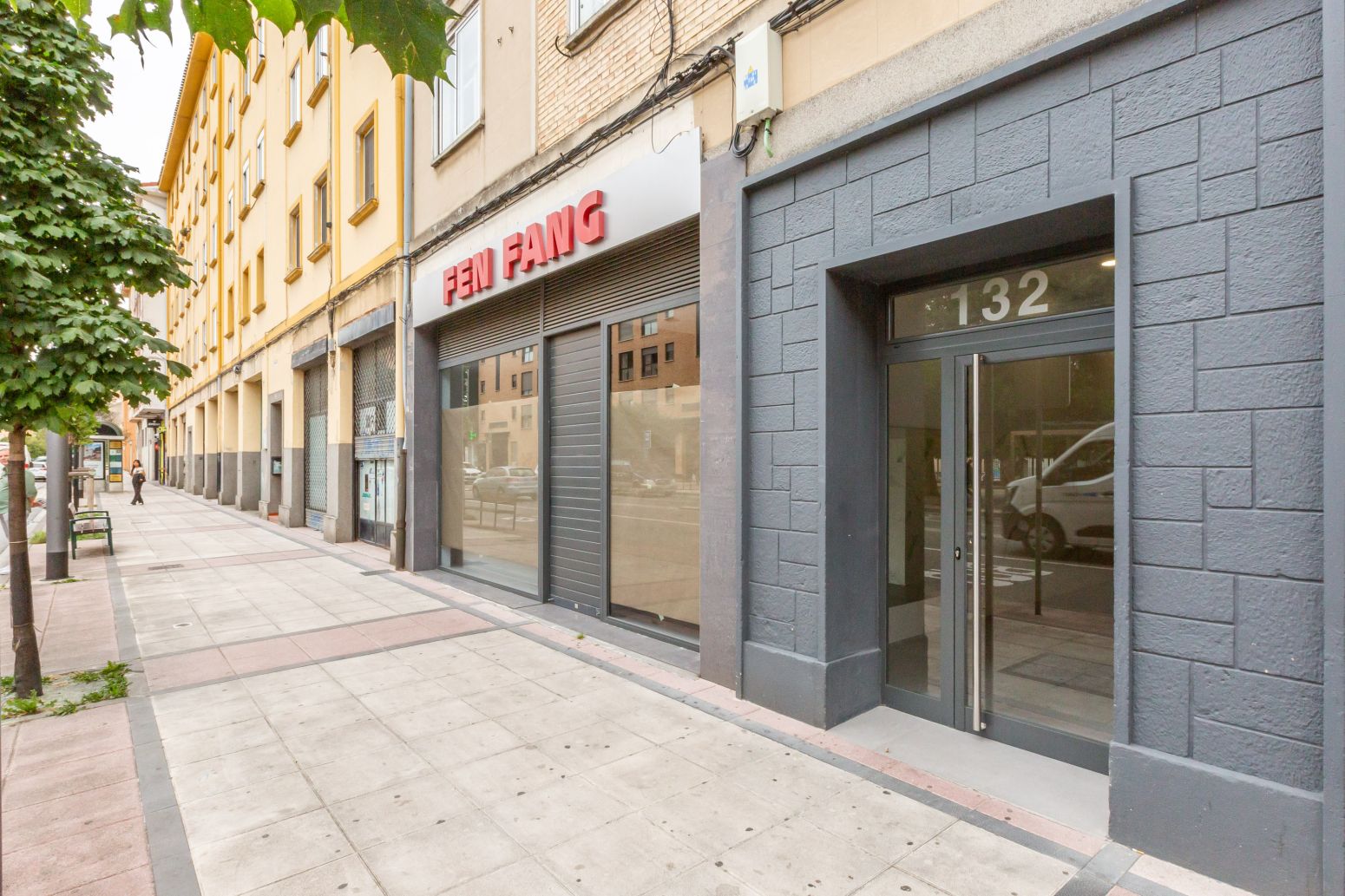 Vista exterior de Piso en venta en  Pamplona / Iruña con Calefacción, Amueblado y Balcón