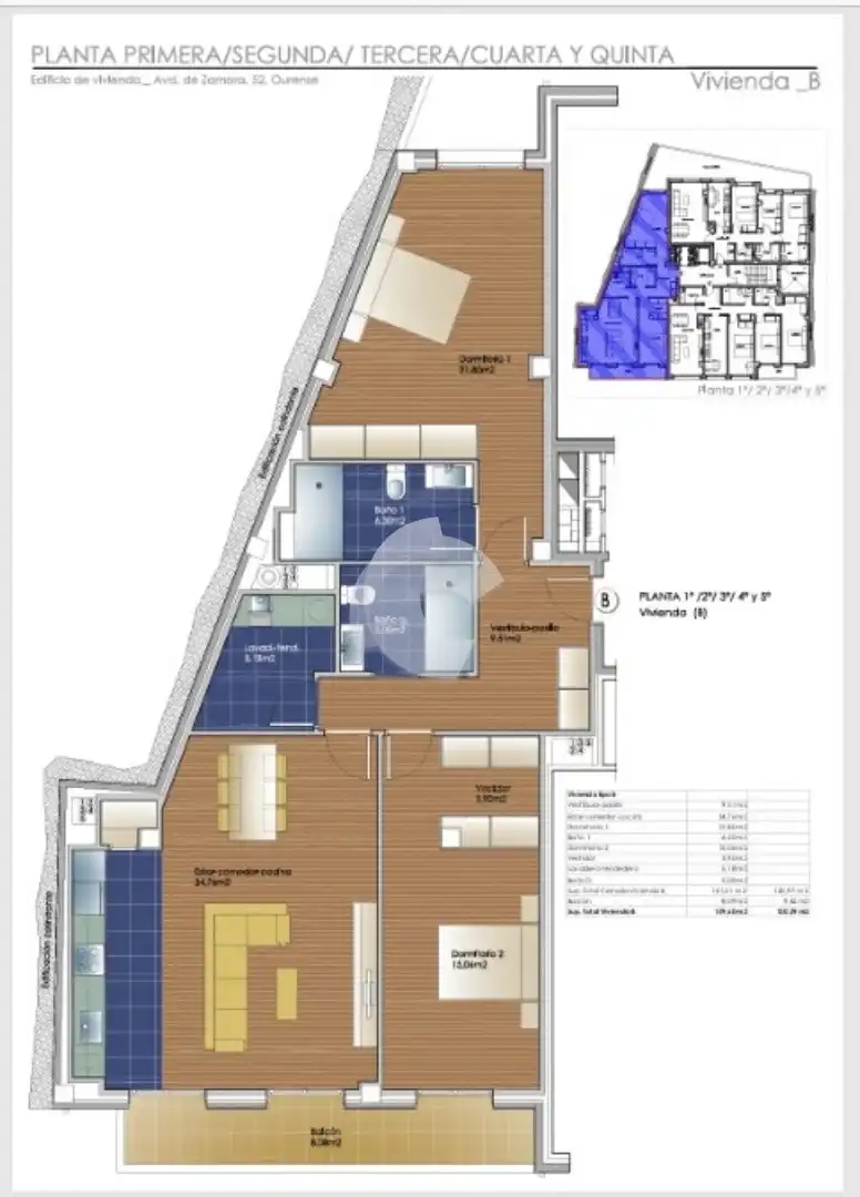 Apartments for sale in Ourense Capital   with Heating and Storage room