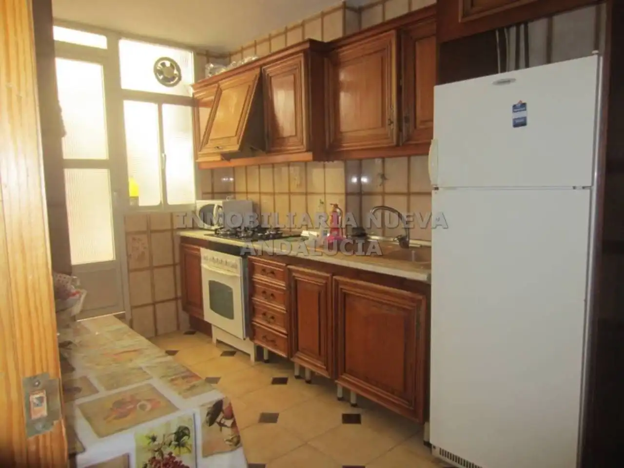 Cocina de Piso de alquiler en Almería con Terraza y Amueblado