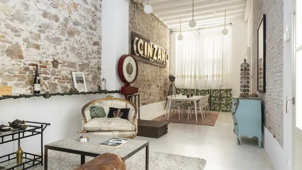 Sala de estar de Apartamento en venta en Barcelona con Aire acondicionado y Calefacción
