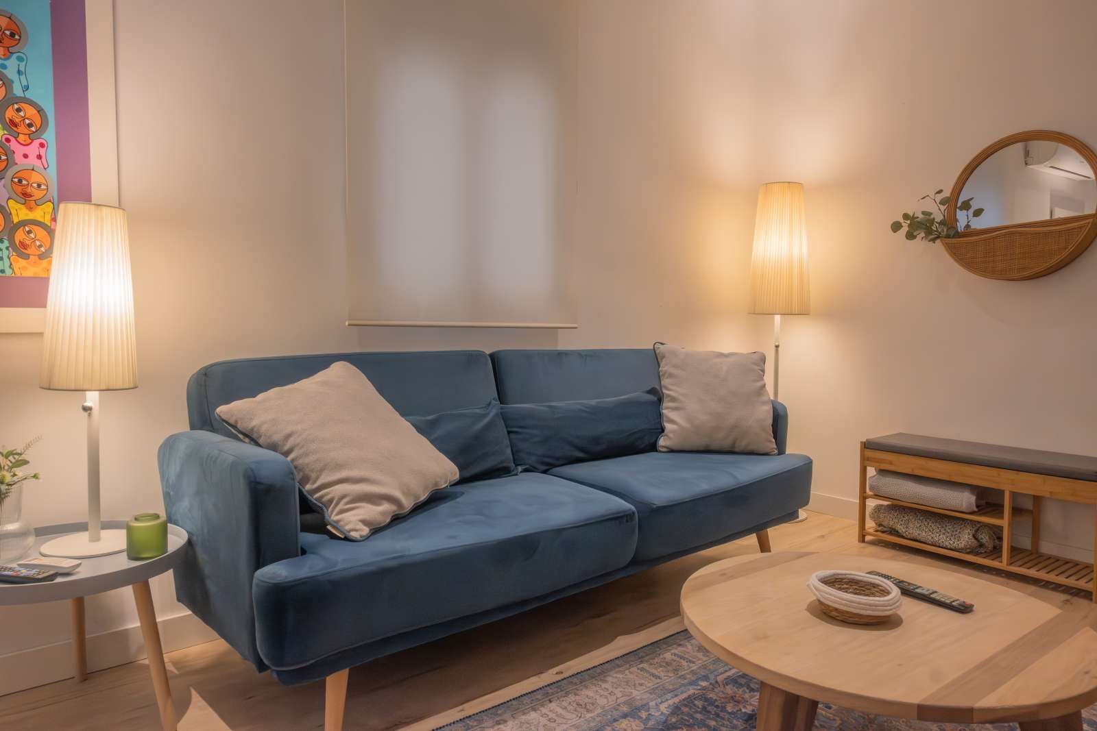 Sala d'estar de Apartament per a compartir en  Madrid Capital amb Aire condicionat, Calefacció i Terrassa