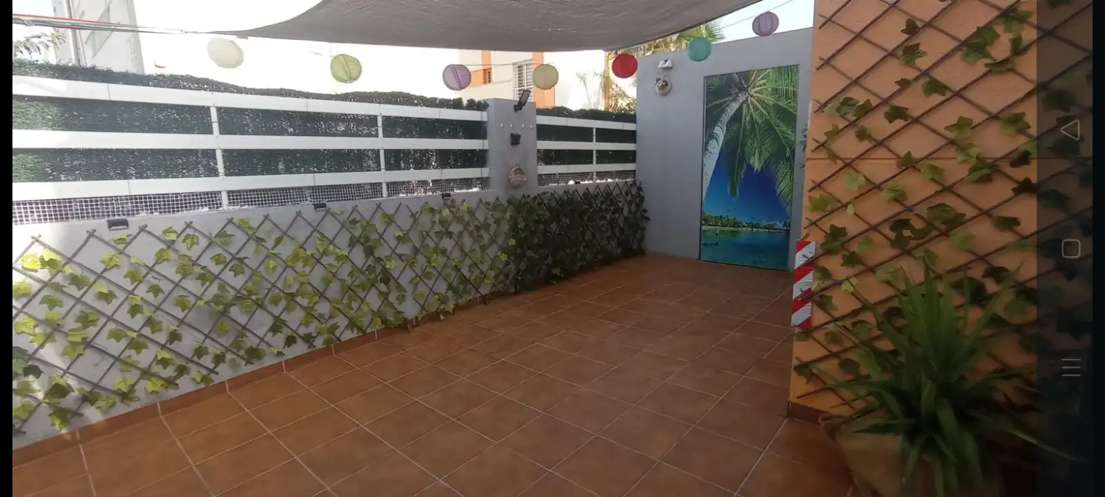Terrace of Detached homes for rent in Almazora / Almassora  with Terrace, Swimming Pool and Furnished