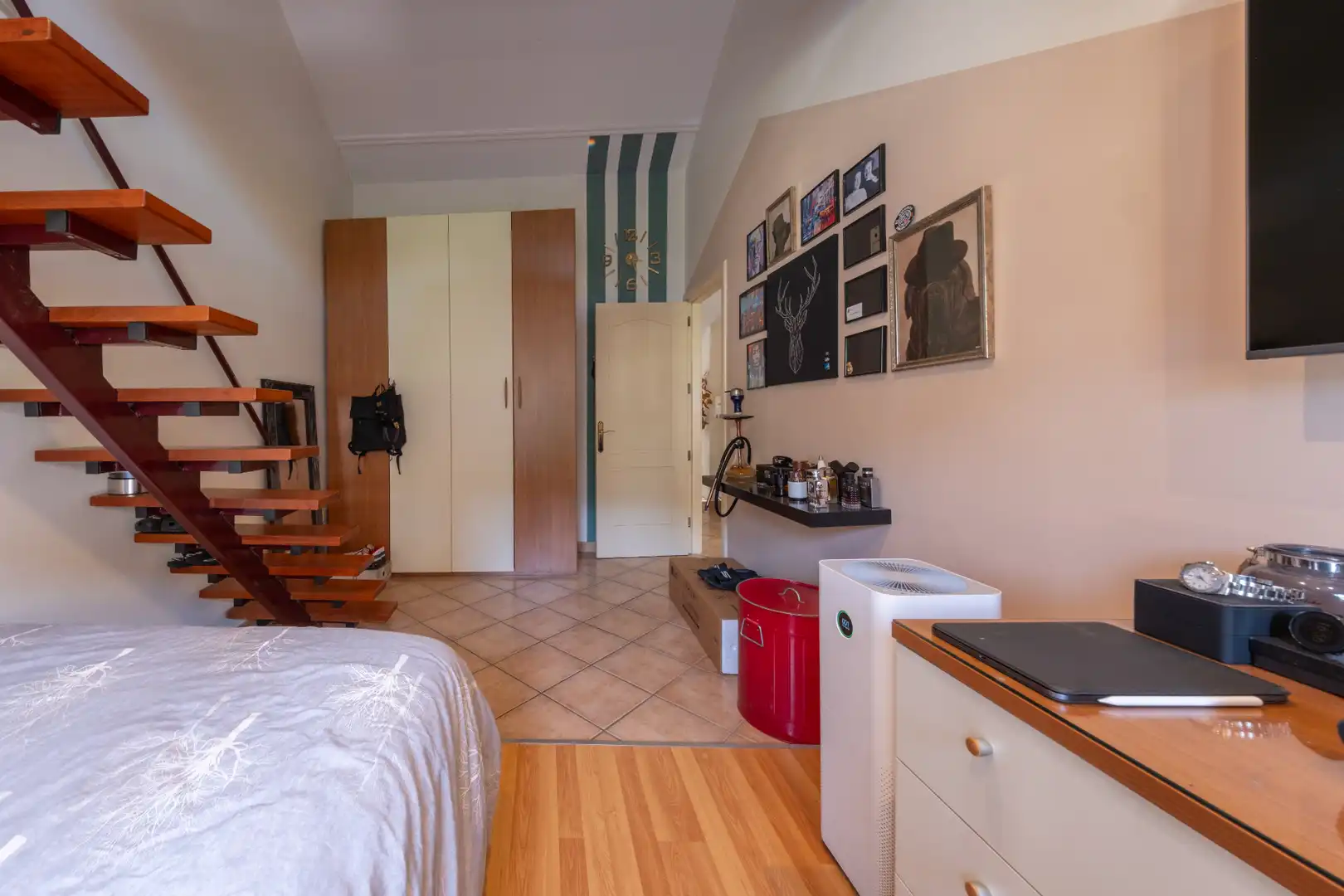 Dormitori de Casa adosada en venda en Santa Brígida amb Jardí privat, Terrassa i Piscina