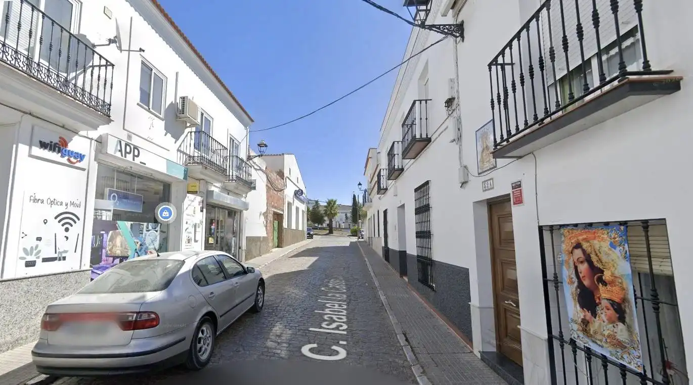 Vista exterior de Casa o chalet en venta en Fuente de Cantos