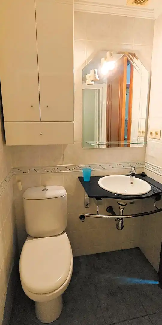 Bany de Pis de lloguer en Granada amb Jardí privat, Moblat i Balcó