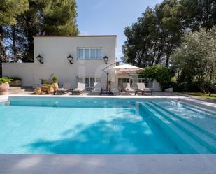 Swimming pool of House or chalet for sale in  Lleida Capital  with Air Conditioner and Heating