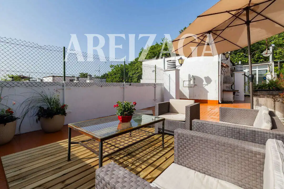 Terraza de Piso en venta en Donostia - San Sebastián  con Aire acondicionado, Calefacción y Jardín privado