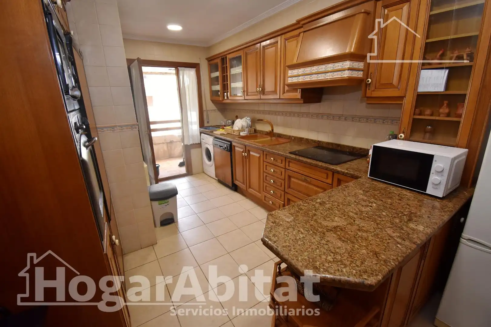 Kitchen of Flat for sale in Vila-real  with Air Conditioner, Heating and Furnished
