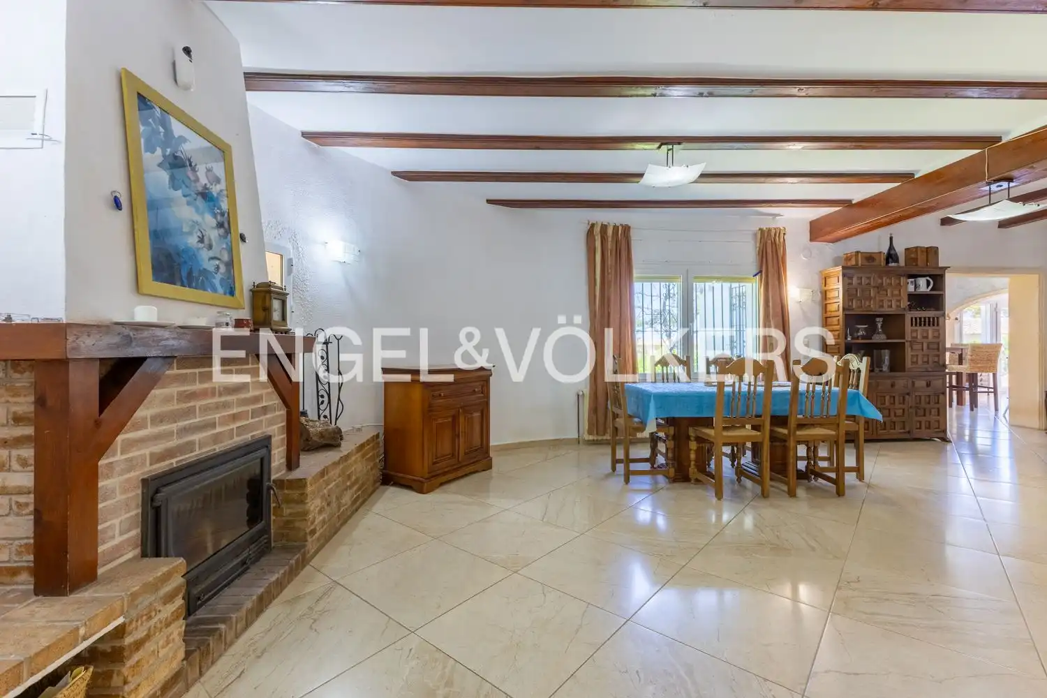 Comedor de Casa o chalet en venta en Dénia con Aire acondicionado, Calefacción y Jardín privado