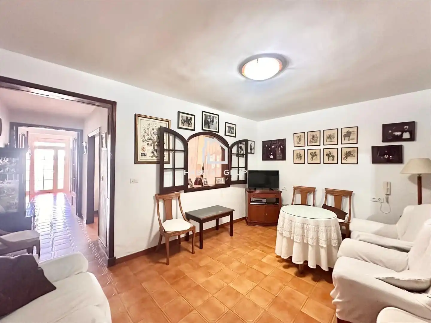 Sala d'estar de Casa adosada en venda en Ciutadella de Menorca amb Calefacció i Terrassa