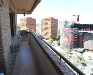 Terrace of Apartment to rent in  Valencia Capital  with Air Conditioner and Balcony