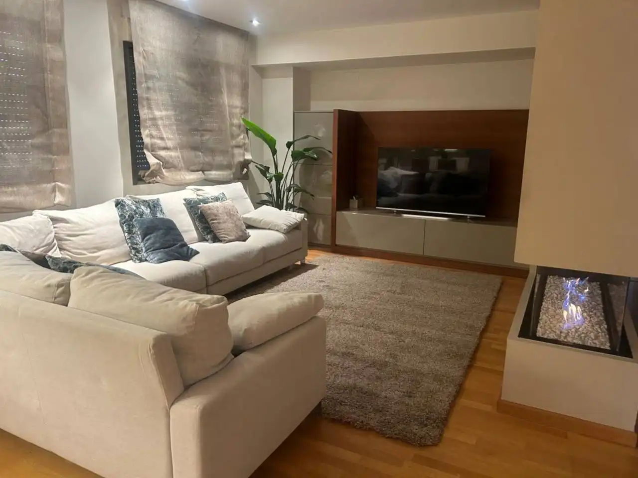 Wohnzimmer von Dachboden zum Verkauf in Castellón de la Plana / Castelló de la Plana mit Heizung, Terrasse und Abstellraum