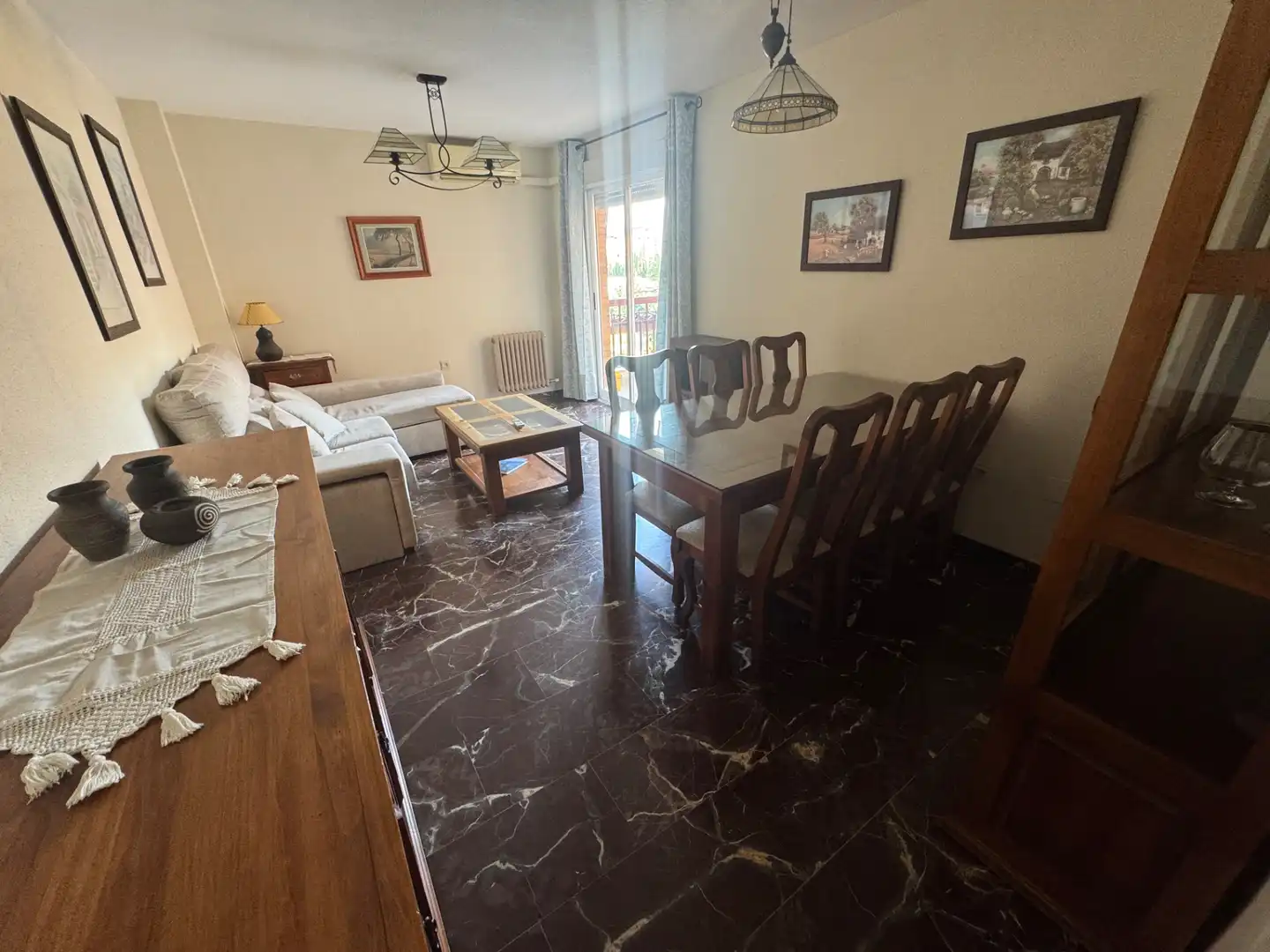 Comedor de Piso de alquiler en Jaén con Aire acondicionado, Calefacción y Trastero