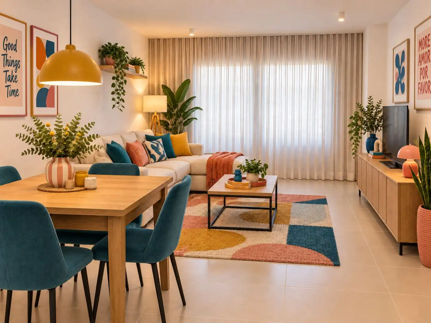 Sala d'estar de Pis en venda en Sabadell amb Aire condicionat