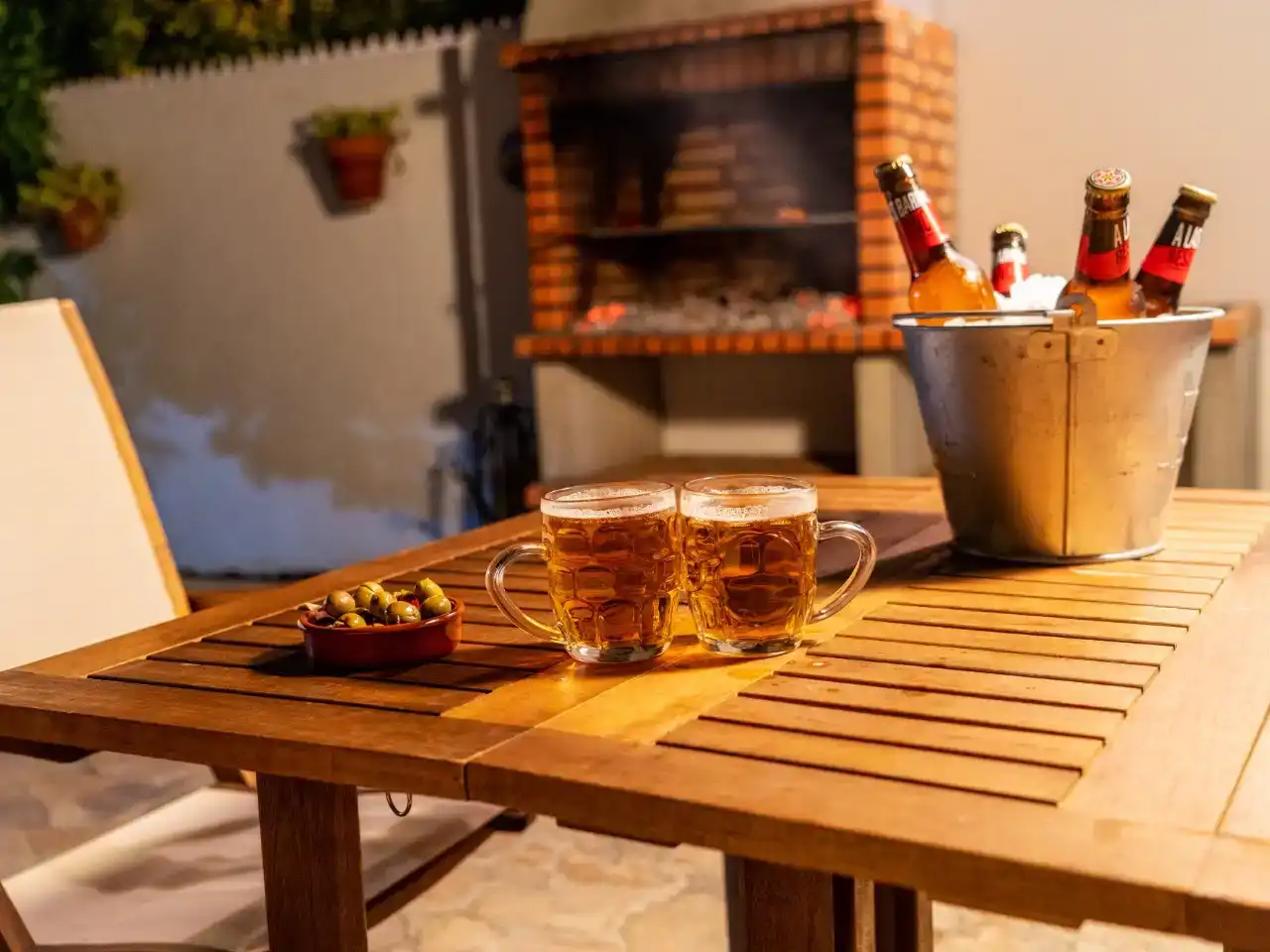 Terrace of Houses for rent in Iznájar  with Private garden, Storage room and Swimming Pool