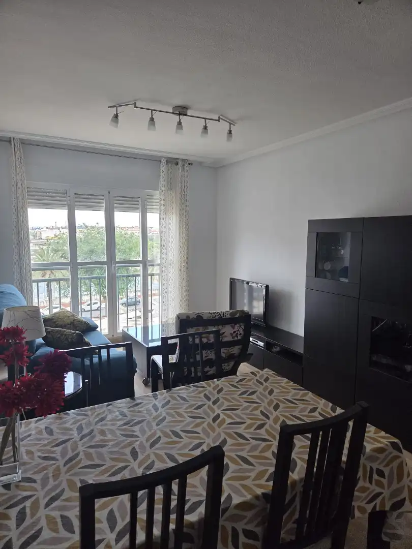 Wohnzimmer von Wohnung zur Miete in Badajoz mit Klimaanlage, Heizung und Abstellraum