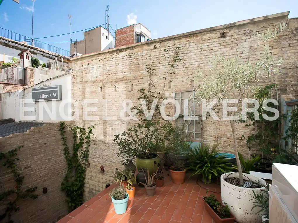 Terrassa de Pis de lloguer en Valencia amb Aire condicionat, Calefacció i Parquet