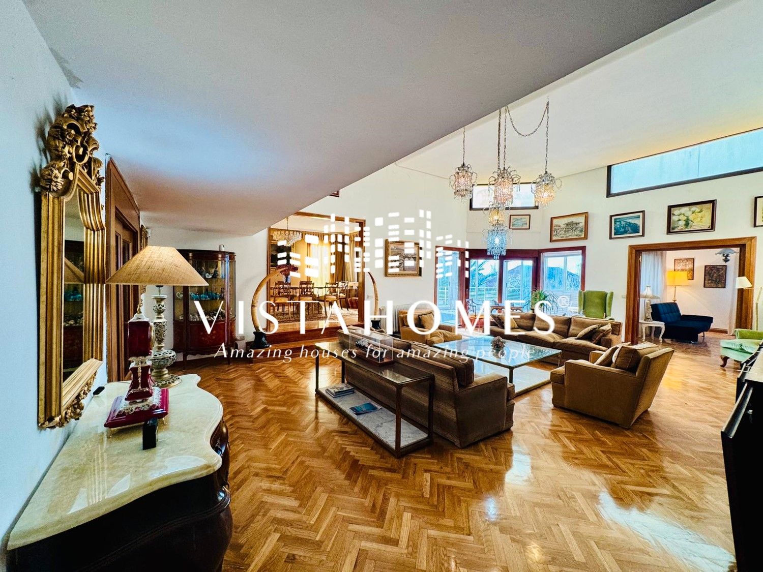 Living room of House or chalet for sale in Algete  with Heating, Private garden and Terrace