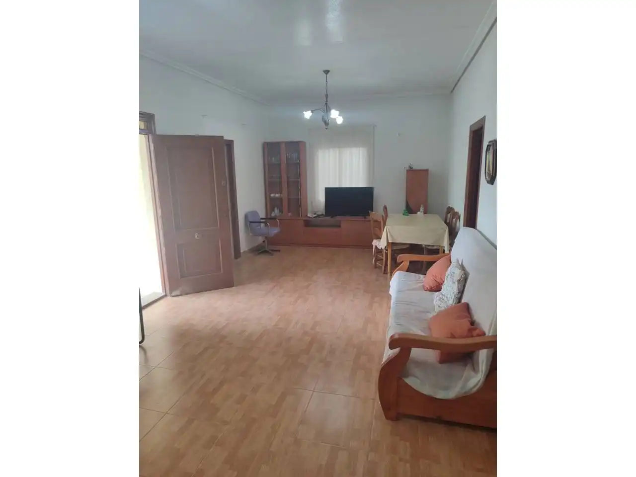 Sala d'estar de Finca rústica en venda en Las Torres de Cotillas amb Aire condicionat, Jardí privat i Terrassa